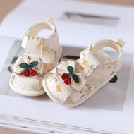 Baby Baby Sandals Baby Girl Toddler Shoes 6-12 Months Infant Princess Shoes Soft Sole Half-Year-Old 