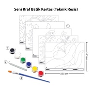 SENI KRAF BATIK KERTAS (TEKNIK RESIS) Berteraskan buku teks Pendidikan Seni Tahun 1 & Tahun 2 SK