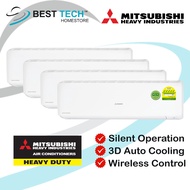 Mitsubishi H.I(inv) 5 ticks R32 System 4 SCM80YVS/SRK10YVSx3, SRK18YVSx1  WITH INSTALLATION &amp; FREE DISPOSAL OF OLD AIRCON