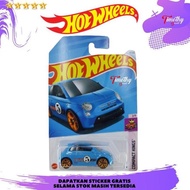 Hot Wheels Fiat 500e Tampo 5 Compact Kings Lightbiru