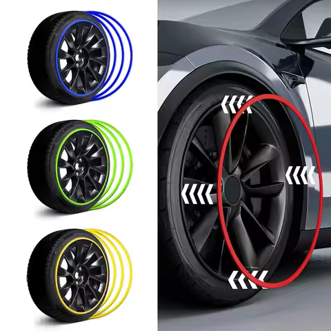 Automotive Alloy Wheel Rim Protector Guard For Tesla Model 3 Y S X Strips for Curb Rash Prevention F