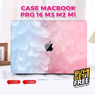 Case Casing Cover Protector Macbook Pro M3 M2 M1 16" 2023 2024 A3403 A3186 A2991 A2780 A2485 Printin