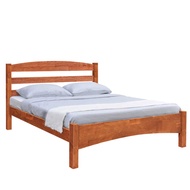 [A-STAR] Kayla Single Super Single Queen Solid Wooden Bed Frame in Cherry Walnut White (Free Install!)