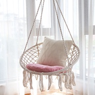 hot new Adult Hanging Swing chair Round chair Swing Hammock Chair Woven tassel hanging chair