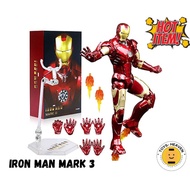 100% ZD Toys Iron Man Mark 3 1/9 Scale Collectible Figure