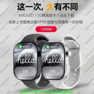 【現貨可開發票】直邊框VP99華強北新品S10MAX蜂窩5G智能電話手表健康監測自由下載