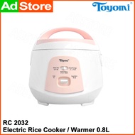 Toyomi Electric Rice Cooker / Warmer 0.8L RC 2032