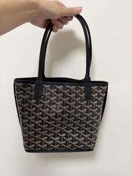 Goyard mini tote bag 黑色