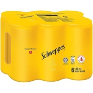 Schweppes Tonic Water Mini Cans (6 x 180ml)