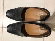 Clarks 黑色皮鞋 女鞋 返工鞋 size 39.5/ UK6.5