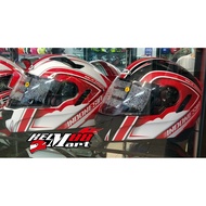 Zeus 813 AN16 INDONESIA Fullface Double Visor Helmet ZS813 ZS-813 (2KG)