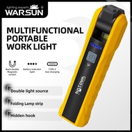 WARSUN X303 LED  Lampu Kerja LED WARSUN X303 - Boleh Cas Semula, Bermagnet, Mudah Alih, Sesuai untuk