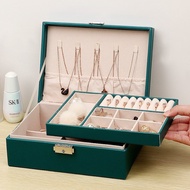 DMNO.STR 1111 Travel Jewelry Holder Jewelry Earrings Necklace Ring Storage Box 1111