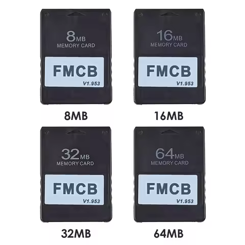 FMCB Free McBoot Card for Sony PS2 Playstation 2 8MB/16MB/32MB/64MB Memory Card