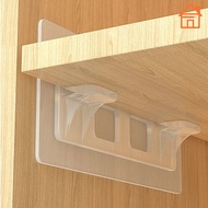 Heavy Duty Shelf Support Self-Adhesive Pins Hooks / No Drilling Shelf Support Strong Pin Cupboard Partition Bracket