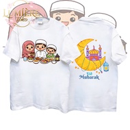 Shipped within 24 hours) ShopLumière|Women's Eid T-shirt 2026 Islamic Motif Cool Comfortable Daily &