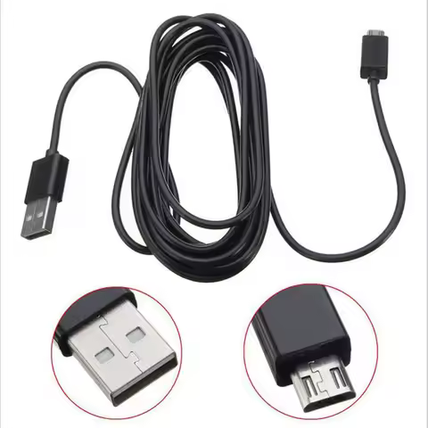 3M Extra long Micro USB charger cable charging cord for Sony Playstation PS4 Slim Pro DUALSHOCK 4 Xb