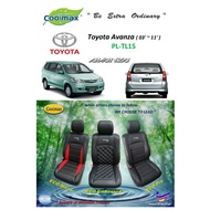 Coolmax - Eco : Toyota Avanza - 03'~11' ( Car Seat Cover / Sarung Kusyen Kereta )