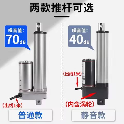2000N DC Linear Actuator 12V 24V Stroke 10mm 30mm 50mm 100mm 200mm 300mm Telescopic Rod DC12V Electr