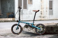 TECC FLIZZ FOLDING BIKE 20" CHROMOLY SHIMANO TIAGRA 10-SPD (37-451) (20X1.3/8) 50mm Profile Carbon w