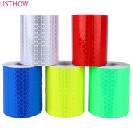 USTHOW Reflective Strip Sticker Bicycle Auto Bike Safety Mark Reflector Car Decal 5*100cm Self Adhesive