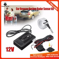 (Spot Express) 12V Electromagnetic Car Truck Parking Reversing Reverse Backup Radar Sensor Kit