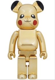 MEDICOM TOY BE@RBRICK Pikachu (Gold Chrome) 1000%