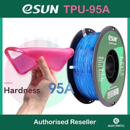 Genuine eSUN TPU-95A Filaments 1.75mm 1KG for FDM 3D Printers filament with Spool