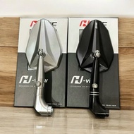 Model V2 Glass-Rearview Mirror H2c Model H-view V2 cnc aluminum Genuine white glass (meets 168 stand