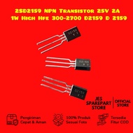 2SD2159 NPN Transistor 25V 2A 1W High Hfe 300-2700 D2159 D 2159