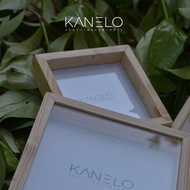 3D 20x20 frame (inner size) 3D 20x20 frame/ wooden frame made of Dutch teak and 3D pine wood, 20x20 