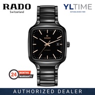 SWISS R Gent R27078162 True Square Black High-Tech Ceramic Automatic Watch