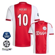 Ajax 125th Anniversary Short Sleeve Men's Football Sports Jersey S-4XL