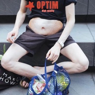 OPTIM Belt Bag,  Belly Funny Funny Pack, Novelty Creative Storage Bag Men