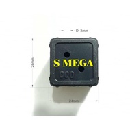 SMEGA PVC Bracket Code: 000 - 1'' x 1'' Hollow  Bracket [1PCS/50PCS/100PCS/500PCS]
