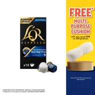 L'OR Espresso Ristretto Decaffeinato Intensity 9 Coffee Capsules- Compatible with Nespresso®* Origin