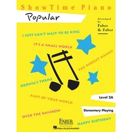 SHOWTIME Piano POPULAR Level 2A Series: Faber Adventures (HL00420152)