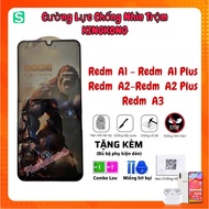 KingKong Anti-Peeping Tempered Glass for Redmi A1, A1 Plus, Redmi A2, A2 Plus, Redmi A3, A3x (4G) - 