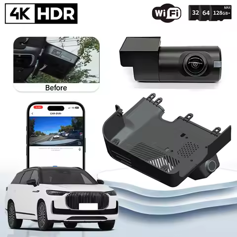 Plug and Play HD 4K 2160P Car Dvr For Chery Tiggo 9 Jaecoo 8 J8 Fulwin T10 2023 2024 2025 2026 DashC