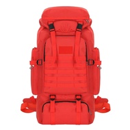 [Ready Stock Fast Shipping] 80L Outdoor Tactical Multifunctional Large Capacity Camping Mountaineeri