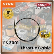 GENUINE PARTS FS3001| STIHL Brushcutter Throttle Cable | STIHL Mesin Potong Rumput Throttle Cable
