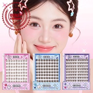 Gecomo Large Capacity Glue Free False Eyelash Natural Cluster Segment False Single Curling Z1a9