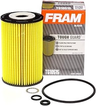 FRAM Tough Guard Replacement Oil Filter TG10515 with SureGrip, Designed for Interval Full-Flow Conve