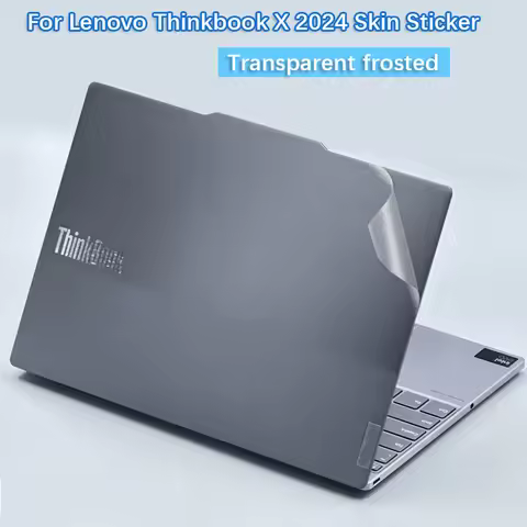Leather Skin Laptop Stickers for Lenovo Thinkbook X 2024 (Ultra5 ) / (Ultra9) Laptop Vinyl Protectio
