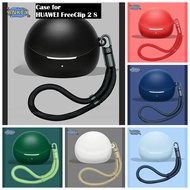 Compatible with HUAWEI FreeClip 2 S Bluetooth Earbuds Silicone Protective Case HUAWEI FreeClip 2 S S