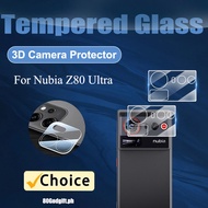 3D Tempered Glass Lens Protector for ZTE Nubia Z80 Ultra 9H 8K Glass Camera Film for ZTE Nubia Z80 Z
