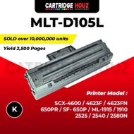 Compatible Samsung MLT-D105L (2.5K PGS) for ML-1910, 1915, 2525, 2580N, SCX-4600, 4623F, 4623FN, 650