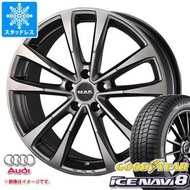 アウディ A1 8X系用 スタッドレス グッドイヤー アイスナビ8 195/50R16 84Q MAK マイン