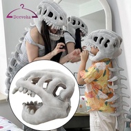 deevoka Dinosaur Skull Headdress for Realistic Stage Performances And Stage Decoration