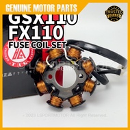 SUZUKI GSX110 / FX110 FUSE COIL SET STARTER ASSY MAGNET COIL FIELD COIL STARTOR COIL GSX FX 110
